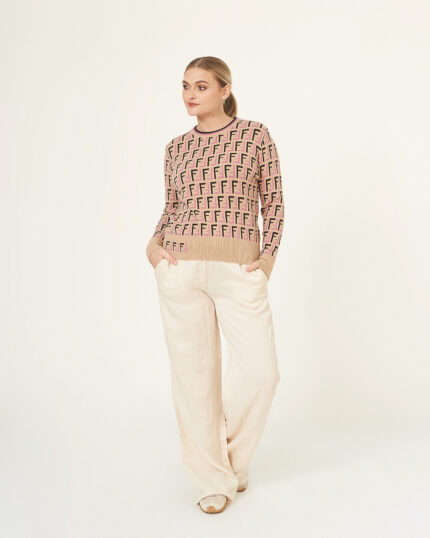 Sweater Monograma F Multicolor