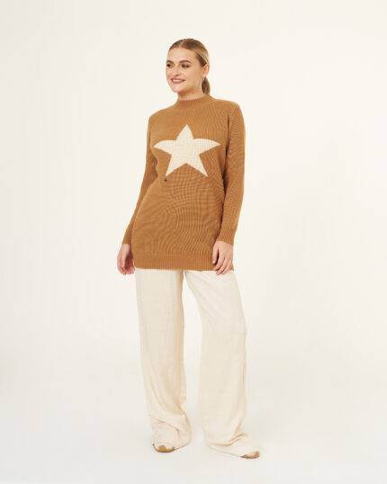 Chompa Larga Estrella Pop