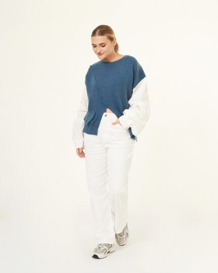 Sweater Dual Manga Globo
